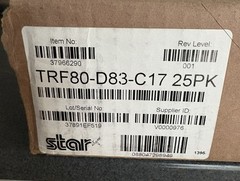 White Thermal Receipt Paper Rolls 3-1/8” x 230′ POS Star Micronics QTY 24