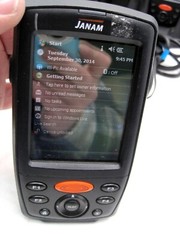 Set of 4 – Janam XM66 XM66W Windows 6.1 Mobile Handheld Scanner+CRD-P4 Charger