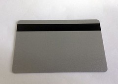 500 Silver PVC Cards – HiCo Mag Stripe 2 Track – CR80 .30 Mil for ID Printers