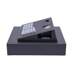 Thermal Printing Electronic Cash Register with Cash Drawer RS232 USB-port Black
