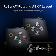 EasySMX M20 Type C Mobile Controller for Gaming Telescopic Grip Fits Phones/Tab