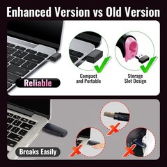 1D Barcode Scanner Wireless USB Wired Handheld Reader Pink Tera 5100