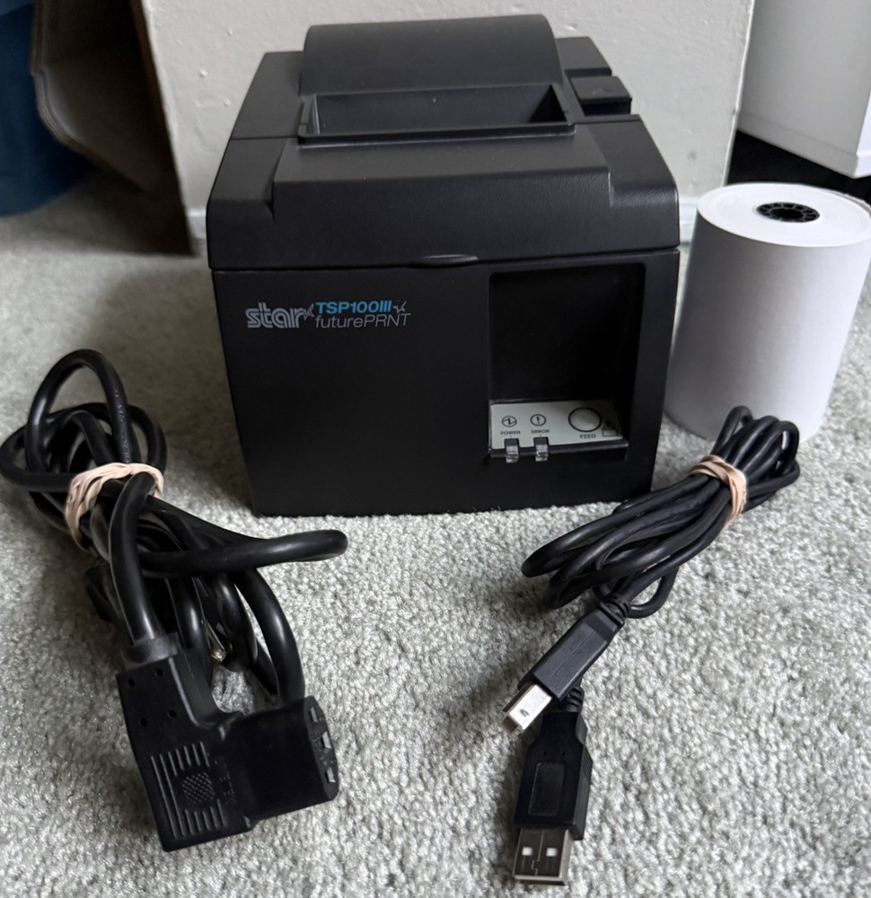 STAR futurePRINT TSP100III TSP143III Thermal Network POS Receipt Printer