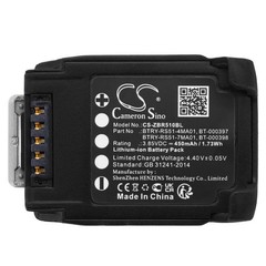 BATTERIE 450mAh Type BTRY-RS51-4MA01 For Zebra RS51 Ring Scanner RS5100
