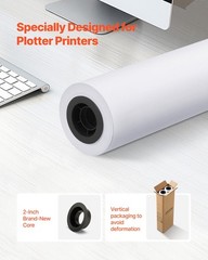 24in x 150ft 2Pack Technical Sheet 80g/m² 2in Core Easy Load