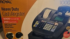 Royal Alpha 1000ML Cash Register Cash Management with a Drawer Key