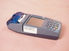 VeriFone Nurit 8020 Wireless Terminal GPRS Credit Debit Card Reader UNTESTED