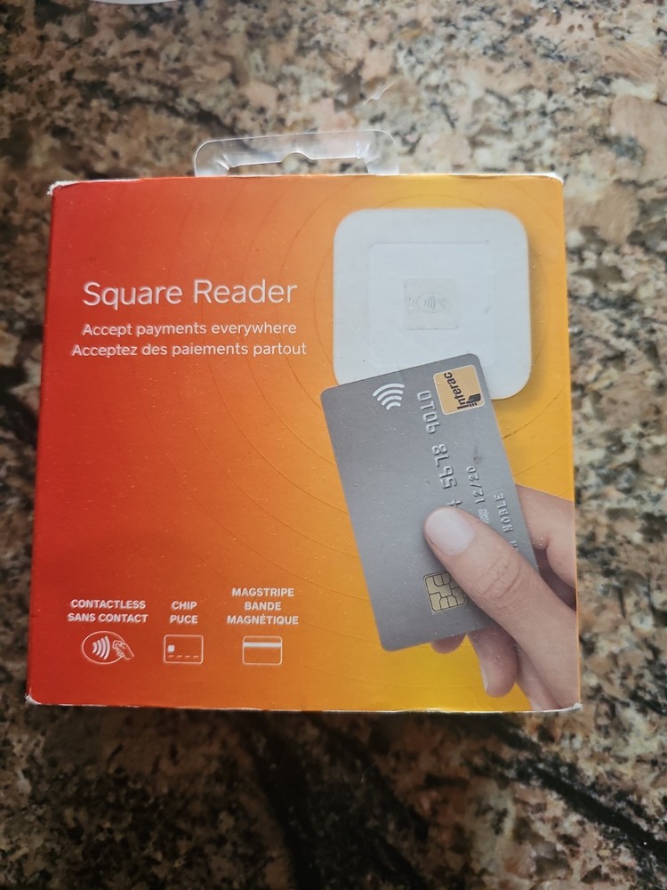 Square Credit Card Reader for Contactless and Chip Machine + Chip Cards