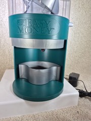 Vtg 90’s Magnif Easy Money 2 Ultimate Motorized Coin Bank Sorter w/ AdapterWorks