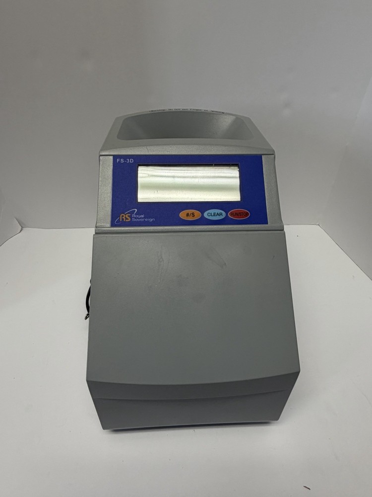 Royal Sovereign FS-3D Fast Sort Automatic Coin Sorter, WORKING FREE SHIP