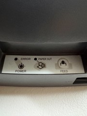 Epson TM-U220B Dot Matrix POS Receipt Printer Serial UNTESTED