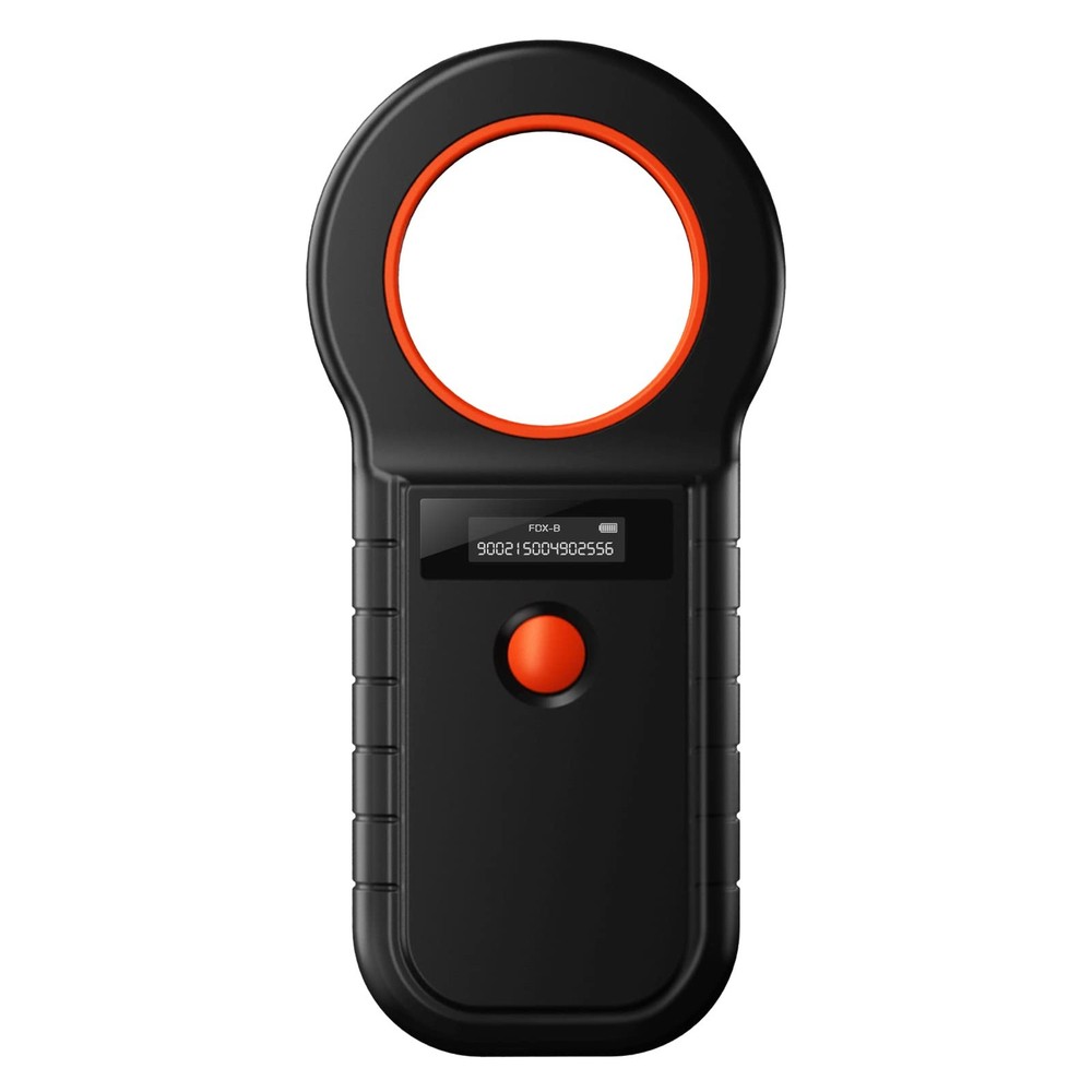 Microchip Scanner ISO11784/85 FDXB EMID Pet Dog Cat RFID Reader Data Storage