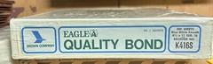 Eagle Quality Bond Paper Brown Company 500 Sheets Reorder # K416S