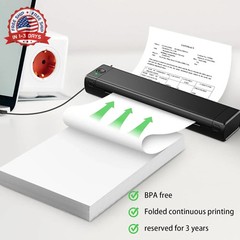8.5×11 Inch Thermal Paper 100 Sheets Letter Size Dry Quickly Fade-Resistant for