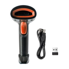 Wireless 1D Barcode Scanner 2.4G + BT + USB Wired Compatible with Android F8M4