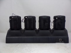 Janam XM66W-1NAFBR00 Mobile Computers 4ea. /w CKT-P4-002U 4-Slot Charger Combo