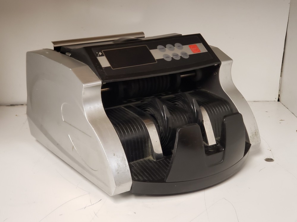 G-STAR TECHNOLOGIES GS NX-720B Bill Counting Machine Tested for Power AS-IS