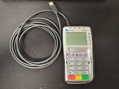 VeriFone VX805 Card/Chip Reader M280-703-AB-WWA-3 W/ Power Cord