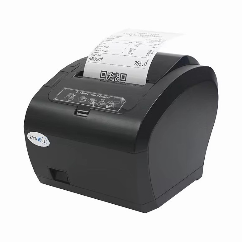 ZYWELL ZT-998 Thermal POS Receipt Printer USB Windows 3.15in Tearbar