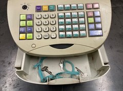 Royal Alpha 601 SC Cash Management Register Full Keys Powers Up Error Screen #1