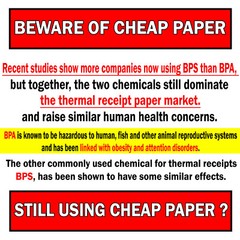 100 Rolls POS Receipt thermal Paper printer star epson IBM 3 1/8″ 80mm x 230′ FT