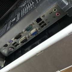 POSBANK IMPREX D25 POS SYSTEM FOR PARTS BAD SCREEN D25(W) OD