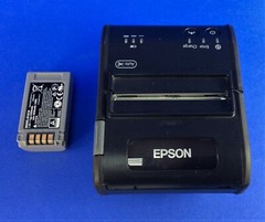Epson TM-P80 Model M316D WiFi Thermal Printer w/Power adapter, AC Cord & Battery
