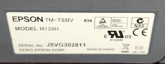 EPSON M129H THERMAL POS RECEIPT PRINTER TM-T88IV *cosmetic flaws but works*