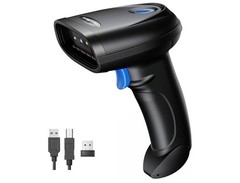 PecuMecu Bluetooth 1D&2D Barcode Scanner 3-in-1 Bluetooth & USB Wireless TM-10B