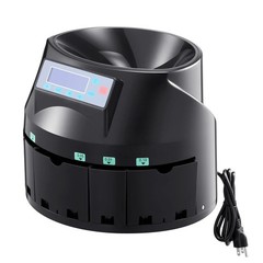 VEVOR USD Coin Counter & Coin Sorters with LCD Display, up to 300 Coins/min