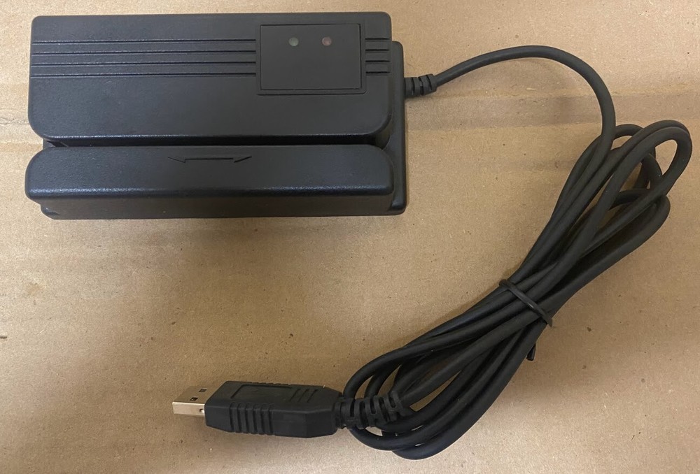 Unbranded SLR-700R Magnetic Stripe Credit Card Reader Magnetic Scanner Swipe USB