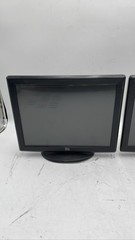 Elo ET1515L LCD Touchscreen POS Monitors Desktop Cash Register Lot of 2 For Part