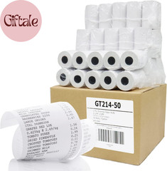 Thermal Paper Receipt Roll 2-1/4″ X 50′ BPA Free 50 Rolls