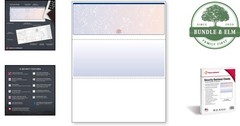Top-Loading Business Checks with Perforations for Easy Separation, 500 Sheets