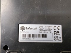 LOT OF 2 SAFESCAN TP-230 THERMAL PRINTER White and Black