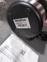 NetumScan Automatic Omnidirectional Desktop Barcode Scanner, Hands-Free USB W…