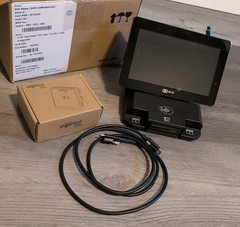 NEW NCR XL7W POS 5907-5310-0002 7″ Display w Ingenico Card Reader PCAP