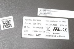 IBM 92F6320 M7 cash drawer keyboard
