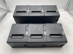 Lot of 6 Epson TM-T88IV M129H Thermal Receipt Printer RS-232 Serial