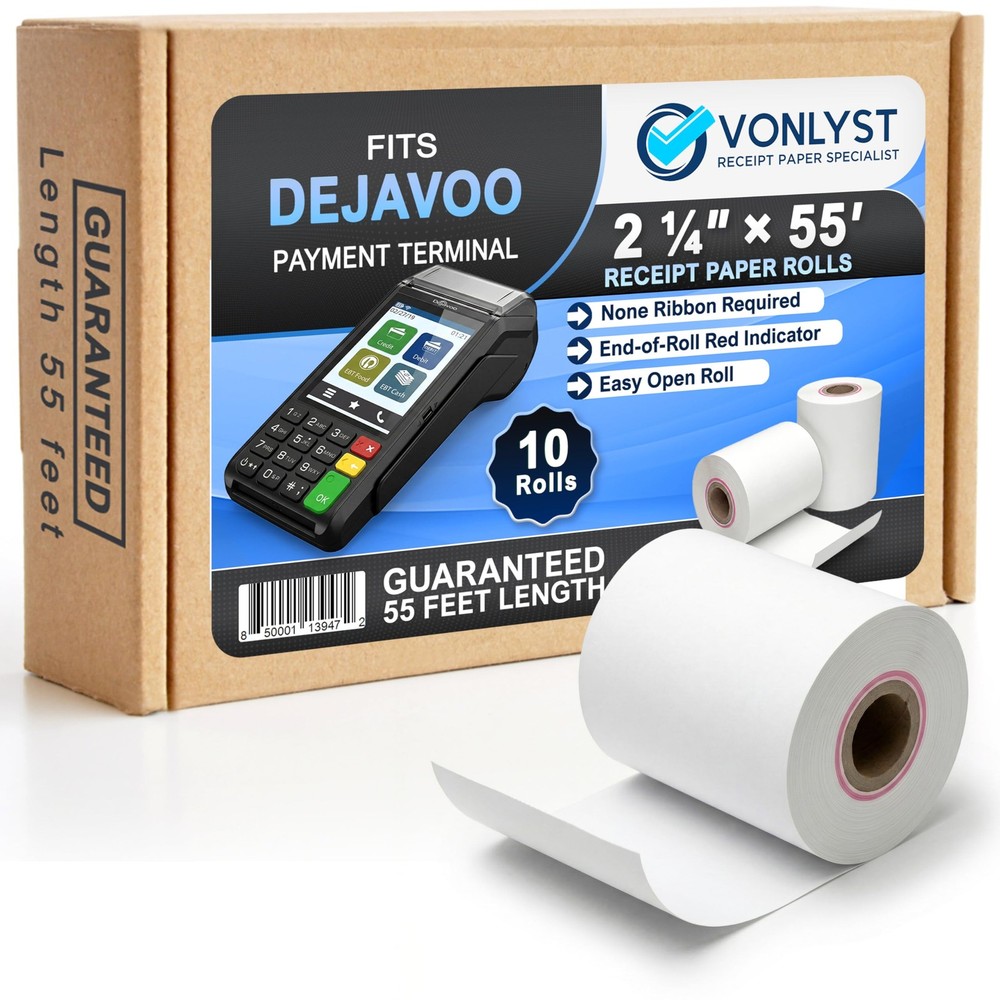 Thermal Receipt Paper Rolls for Dejavoo Z8 Z9 Z11 P1 P3 P8 QD1 QD2 QD4 QD5 – …