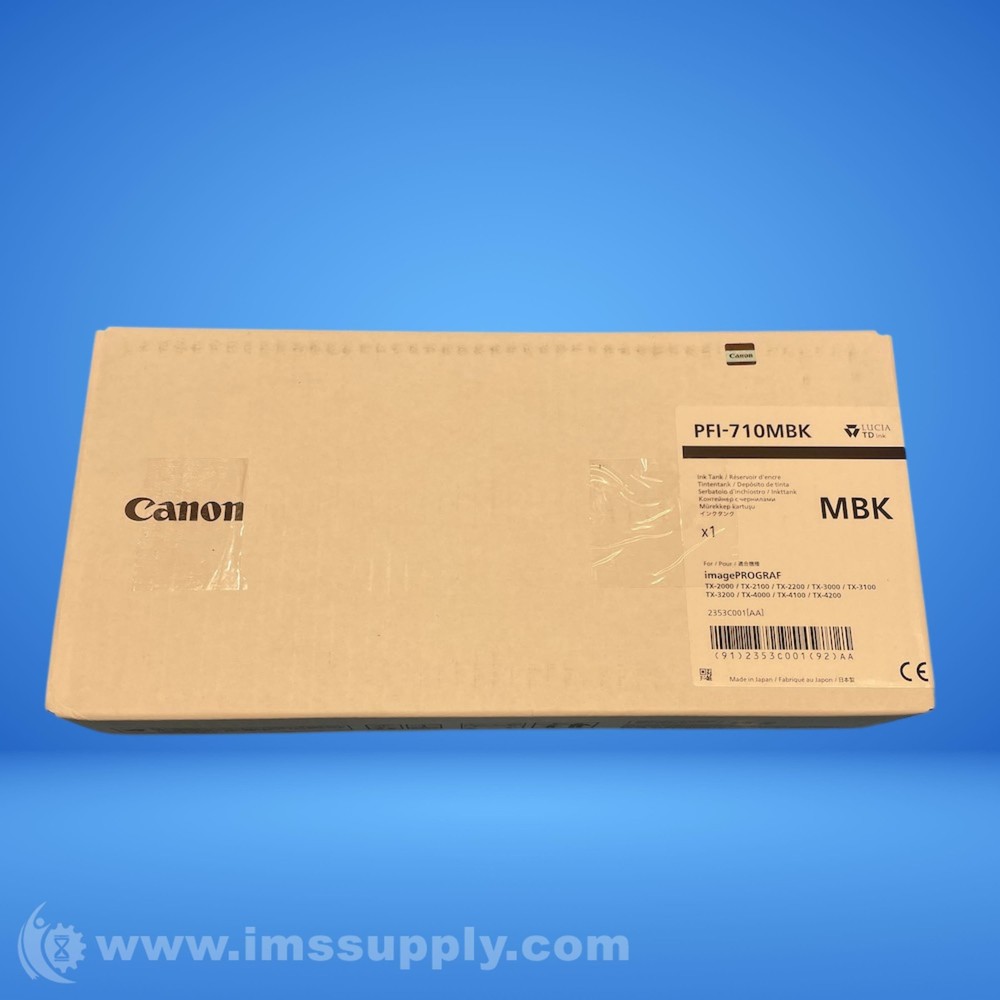 Canon PFI-710MBK Matte Black Ink FNFP