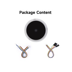 Waveshare Round 2D Codes Scanner Module Barcode/QR code Reader W/ LED Indicator