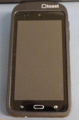 TOAST GO 1 HANDHELD POS MOBILE DEVICE WITH CREDIT CARD READER