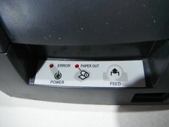 For Parts/Repair: EPSON TM-U220B M188B Dot Matrix POS Receipt Printer (C)