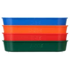 COIN SORTING TRAYS 4 TRAYS AND 40 COIN WRAPPERS INCLUDED POUR & SHAKE, NEW