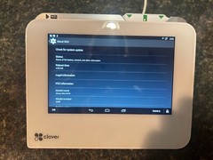 Clover Mini Wifi C300 – Card Reader / POS Point of Sale System w/ Power Supply
