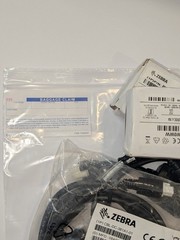 Zebra PWR-BGA12V50W0WW Power Adapter X2 & CBL-DC-381A1-01 Power Cable x2