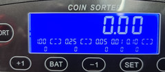 YWangQiang Money Counter Machine USD,Euro Coin Counter, Sorter, and Wrapper Coin