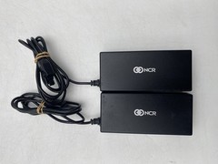 Lot of 2 NCR 7744 Android Tablet Touch POS Register Factory Reset w/ AC Adapters