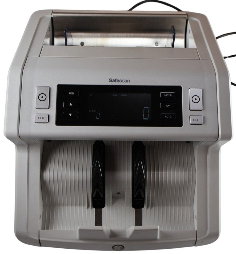 Safescan 2210 US Banknote Counter UV detection add batch LCD cover cord manual